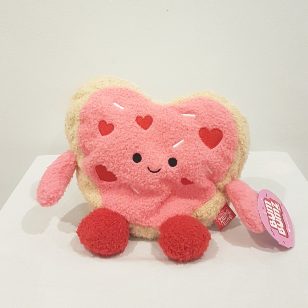 SweetBumz Casey the Heart Shaped Cookie 7.5" Valentines Bumbumz